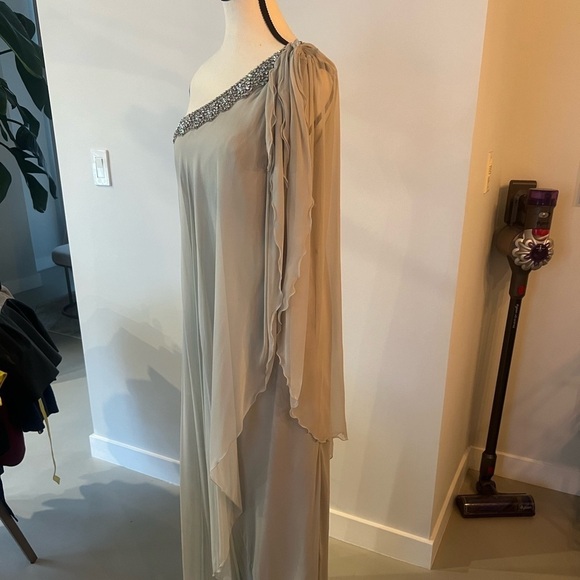 Ricki Freeman for Teri John Grey & Silver Dress - Picture 10 of 17